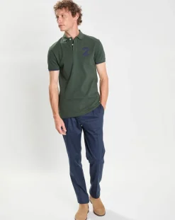 Online Hackett London Pantalon Slim Fit Jig Citytencel bleu marine