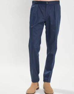 Online Hackett London Pantalon Slim Fit Jig Citytencel bleu marine