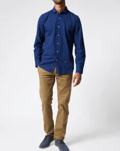 Homme Pepe Jeans Pantalon slim James Knit Military kaki