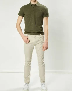 Homme Harris Wilson Pantalon slim Loumi beige