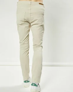 Homme Harris Wilson Pantalon slim Loumi beige