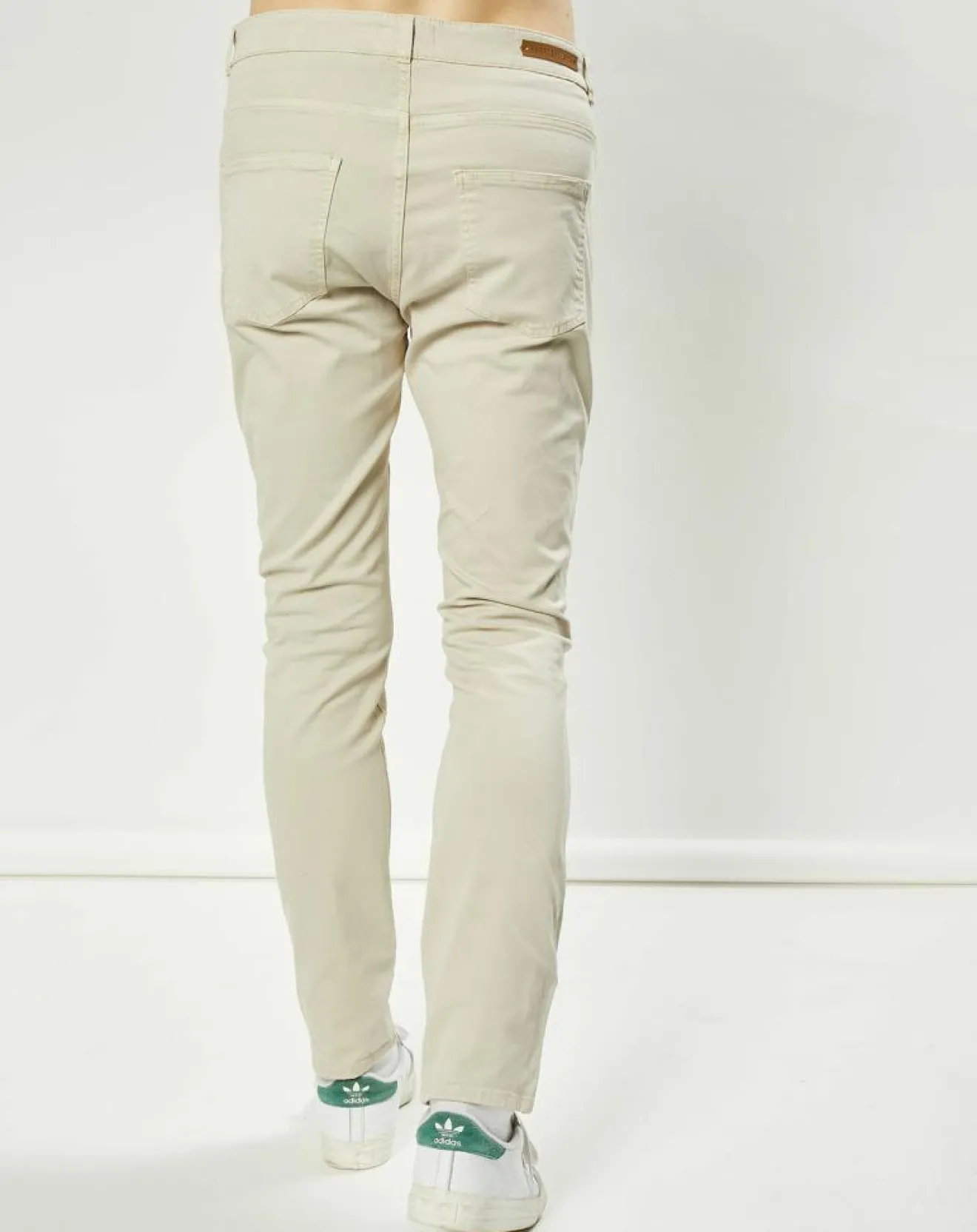 Homme Harris Wilson Pantalon slim Loumi beige