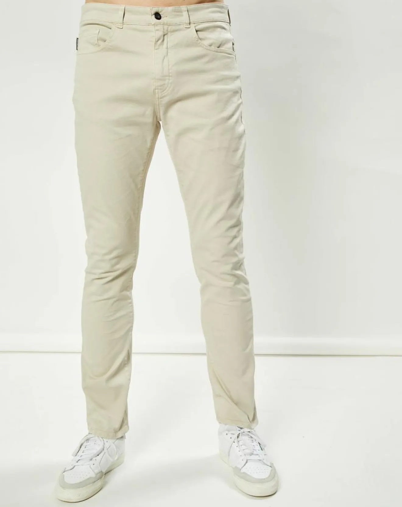 Homme Harris Wilson Pantalon slim Loumi beige