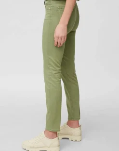 Online Marc O'Polo Pantalon slim lulea vert clair
