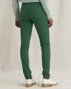 Femme Cyrillus Pantalon slim 7/8ème Sacha vert