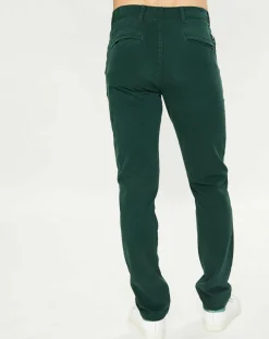 Hot Dockers Pantalon slim Smart 360 Flex Alpha vert foncé