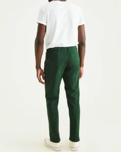 Hot Dockers Pantalon slim Smart 360 Flex Alpha vert foncé