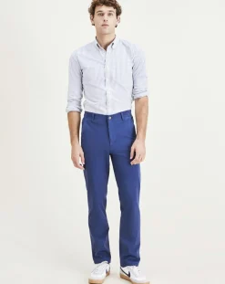 Online Dockers Pantalon Slim Smart 360 Flex Alpha bleu moyen