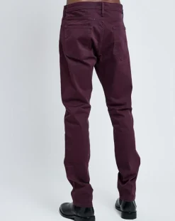 Hot Dockers Pantalon slim Suprême Flex bordeaux