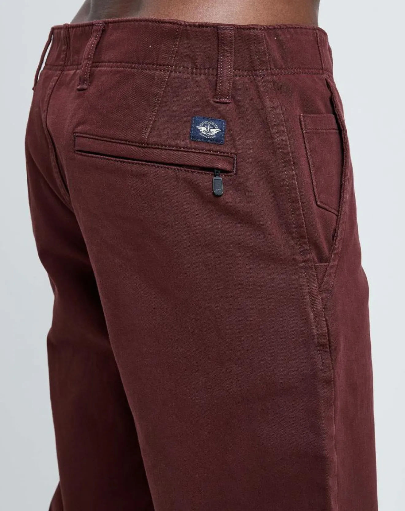Sale Dockers Pantalon Slim Tapered 360 Flex bordeaux