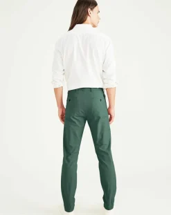 Discount Dockers Pantalon Smart 360 Flex Chino Slim vert moyen