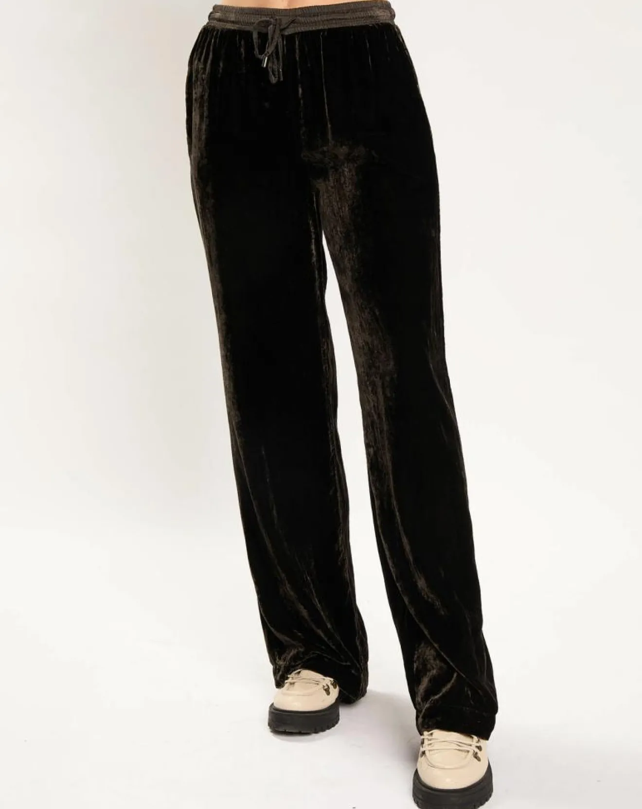 Femme Lauren Vidal Pantalon Solo café