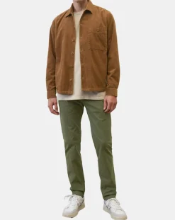 Discount Marc O'Polo Pantalon Stig tapered kaki