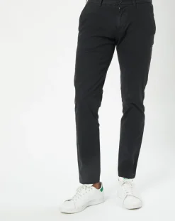 Homme Marc O'Polo Pantalon Stig Tapered twill noir