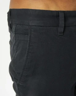Homme Marc O'Polo Pantalon Stig Tapered twill noir