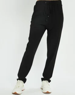 Femme Lauren Vidal Pantalon Store noir