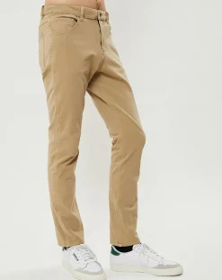 Homme Quiksilver Pantalon Straight Stretch Krandy beige