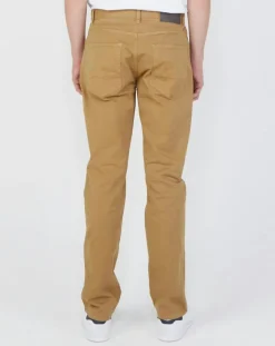 Homme Marc O'Polo Pantalon stretch droit 5 poches beige