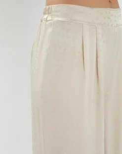 Hot Lauren Vidal Pantalon Willy crème