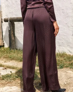 New Lauren Vidal Pantalon Willy raisin