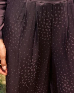 New Lauren Vidal Pantalon Willy raisin