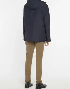 Sale Galeries Lafayette Parka à capuche 4 Poches 3en1 bleu marine