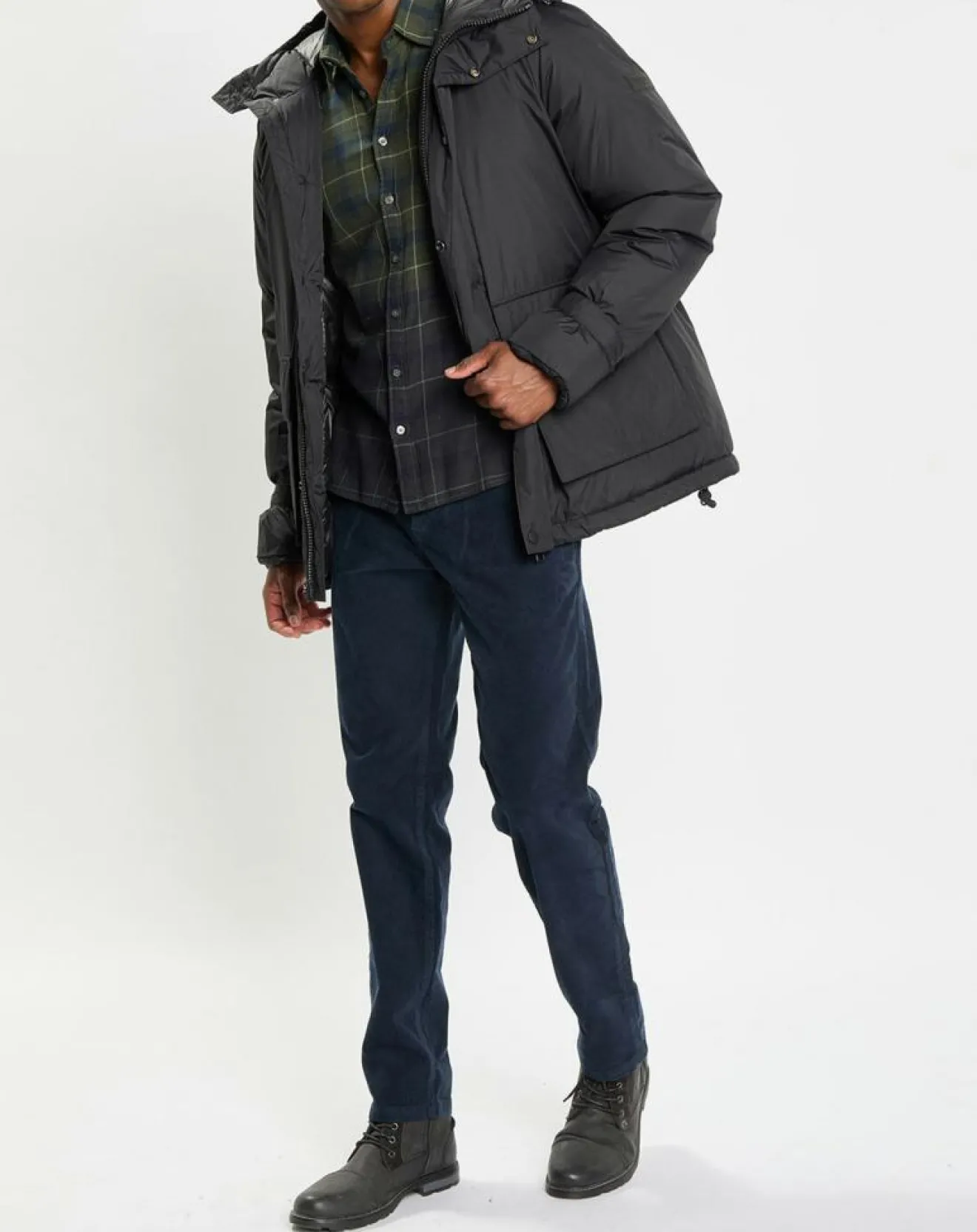 Homme Marc O'Polo Parka à capuche Repreeve noire