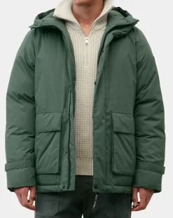 Homme Marc O'Polo Parka à capuche Repreeve verte