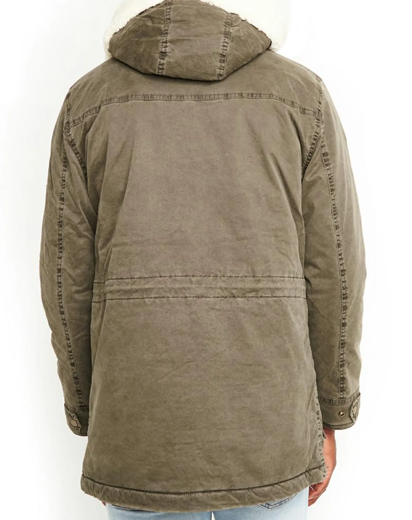 Best Pepe Jeans Parka capuche Mitsio kaki