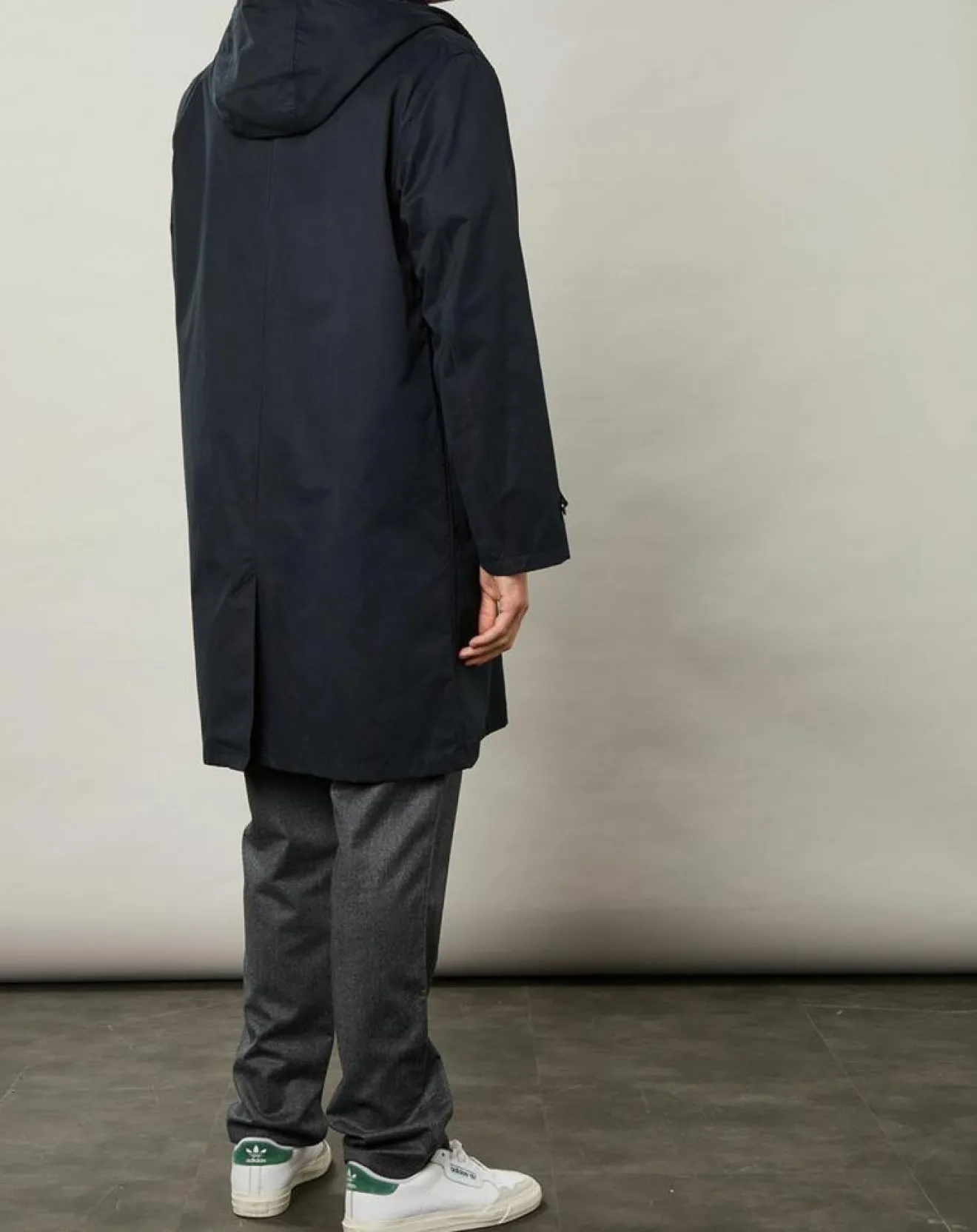 Clearance Hartford Parka Clarence bleu noir
