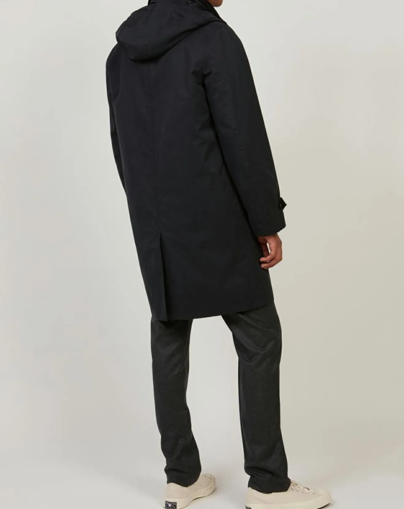 Clearance Hartford Parka Clarence bleu noir