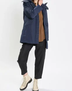 Clearance Marc O'Polo Parka courte et cintrée Thermore bleu marine