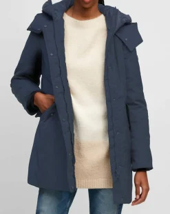 Clearance Marc O'Polo Parka courte et cintrée Thermore bleu marine