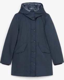 Clearance Marc O'Polo Parka courte et cintrée Thermore bleu marine