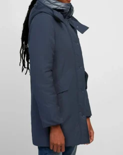 Clearance Marc O'Polo Parka courte et cintrée Thermore bleu marine