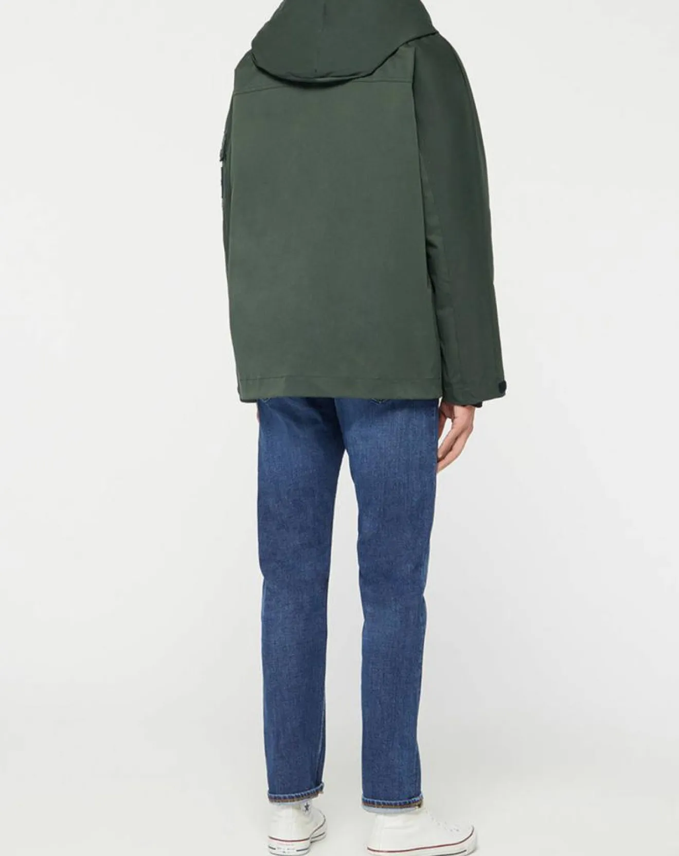 Online Replay Parka courte Raptor Pocket verte