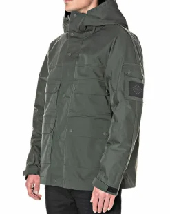 Online Replay Parka courte Raptor Pocket verte
