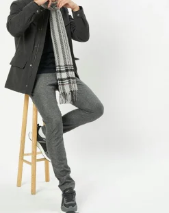 Hot Hackett London Parka de ville en Laine mélangée Velo grise