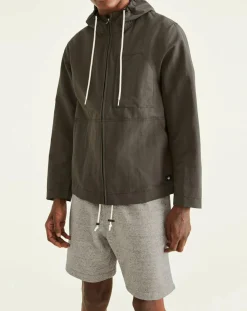 Homme Dockers Parka Full Zip kaki