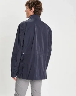 Best Hackett London Parka imperméable Velo Speed bleu marine