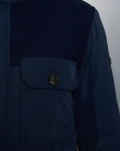 Clearance Hackett London Parka légère Arbourfield bleu marine