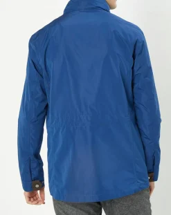 Homme Hackett London Parka légère bleue