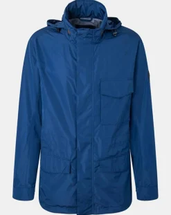 Homme Hackett London Parka légère bleue