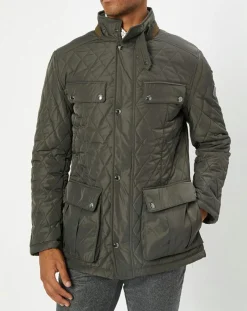 Sale Hackett London Parka légère Ex Olborne gris foncé