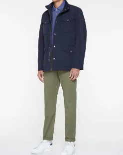 Online Hackett London Parka légère olborne bleue
