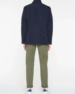 Online Hackett London Parka légère olborne bleue