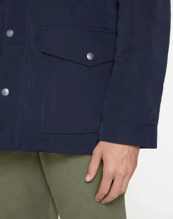Online Hackett London Parka légère olborne bleue