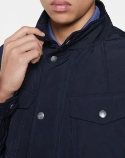 Online Hackett London Parka légère olborne bleue