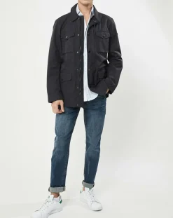 Homme Hackett London Parka Light bleu marine