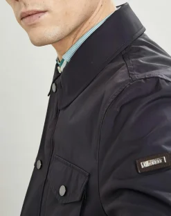 Homme Hackett London Parka Light bleu marine